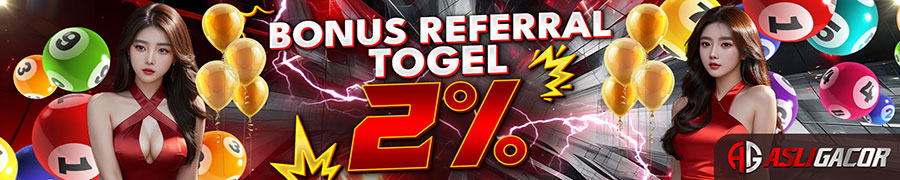 ASLIGACOR - Bonus Refferal Togel 2%